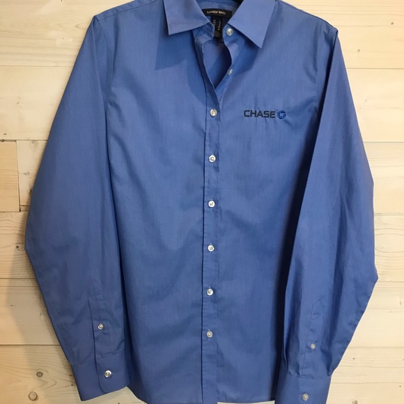 Chase Bank Apparel Lands’ End Women’s Cut Blouse